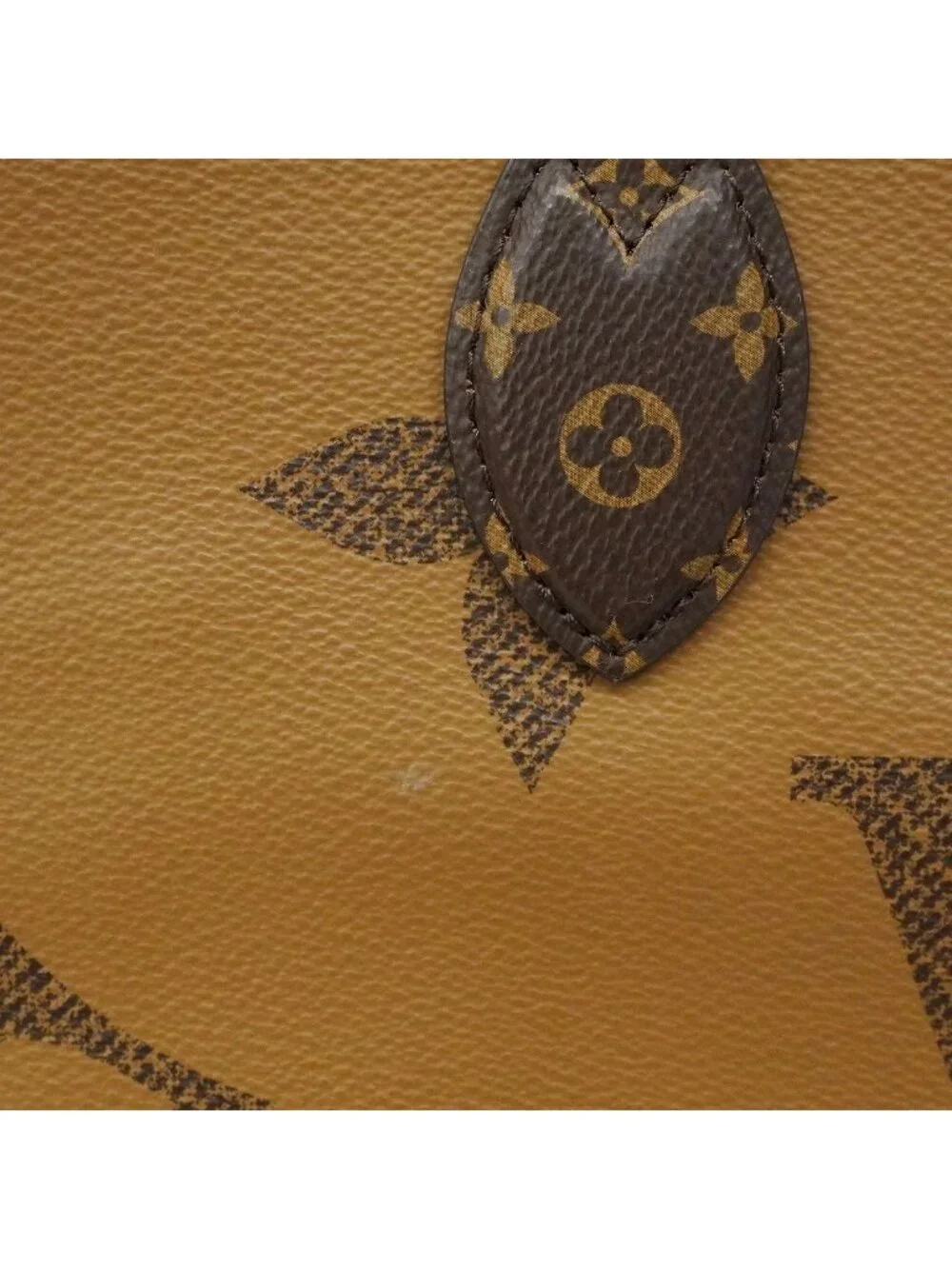 Louis Vuitton Tote Monogram Giant Reverse on the Go MM Brown 2-Way
